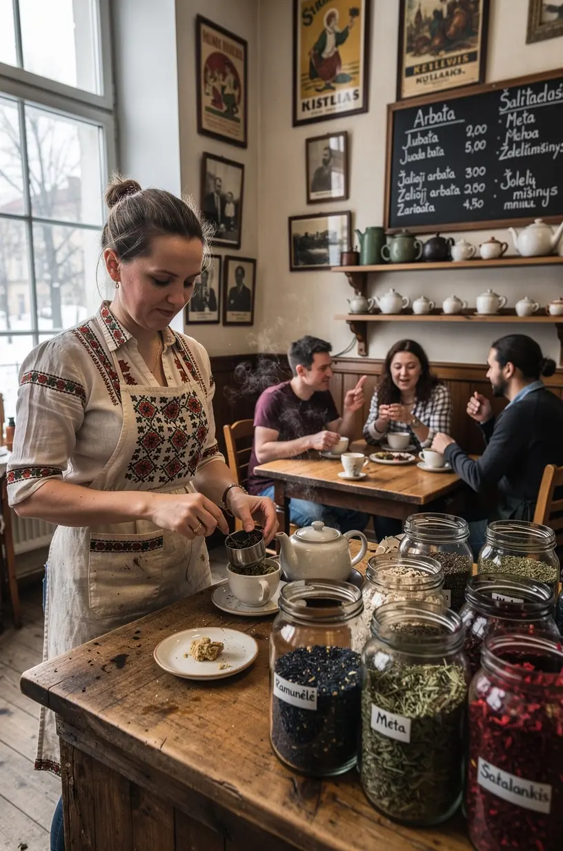 Rankos, laikydamos šiltą arbatą, simbolizuojančios atsipalaidavimą ir kasdienį gerovės palaikymą.